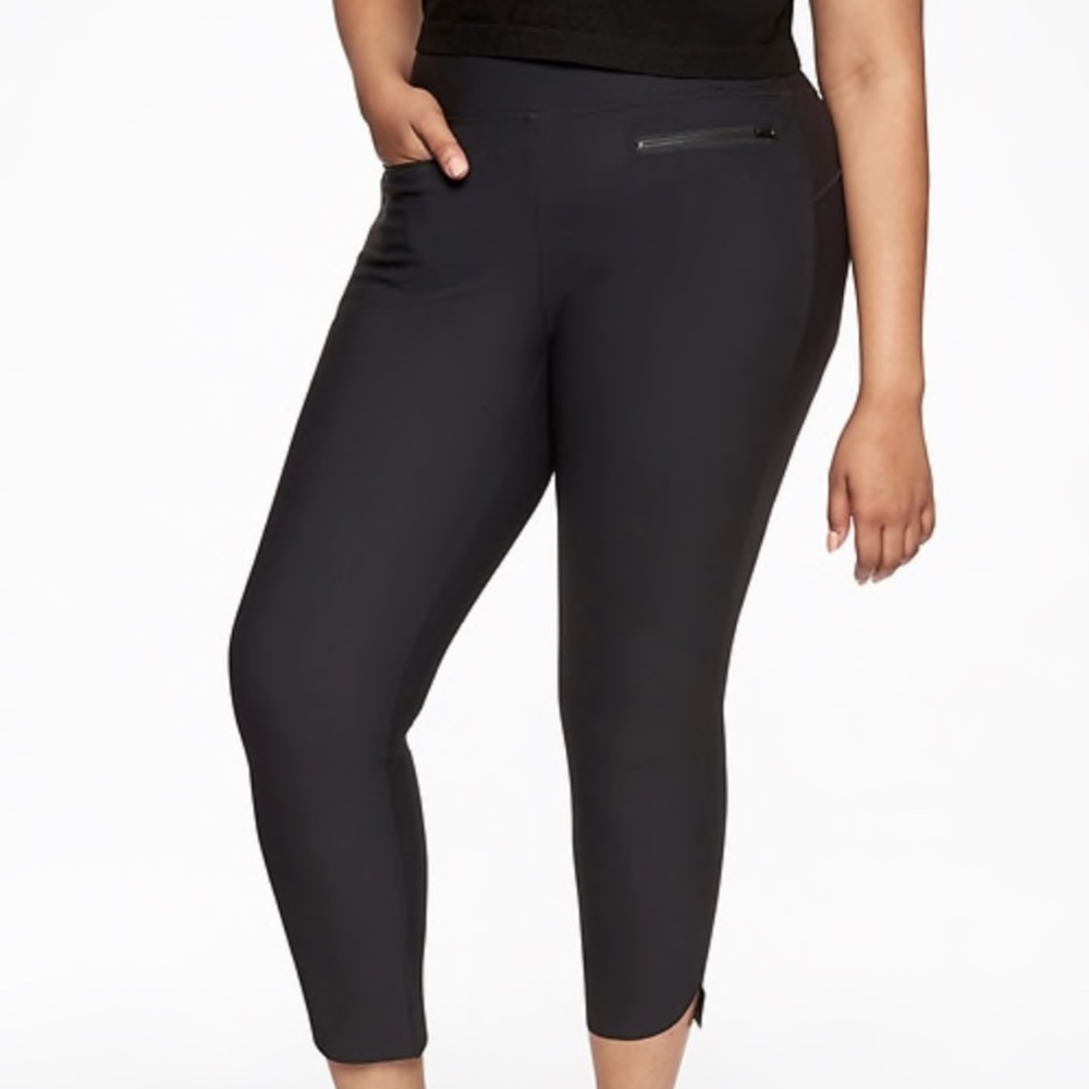 Stellar Crop Pant from Athleta plus zipper NEW - Picture 1 of 4